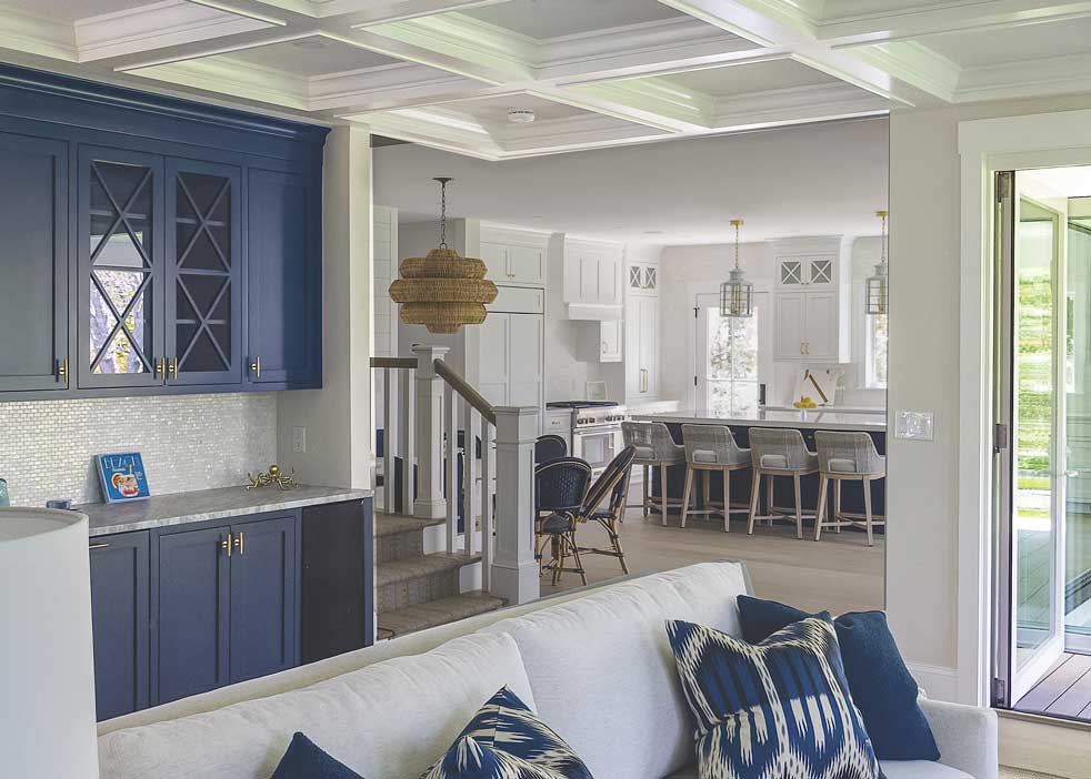 living room and kitchen open floor plan