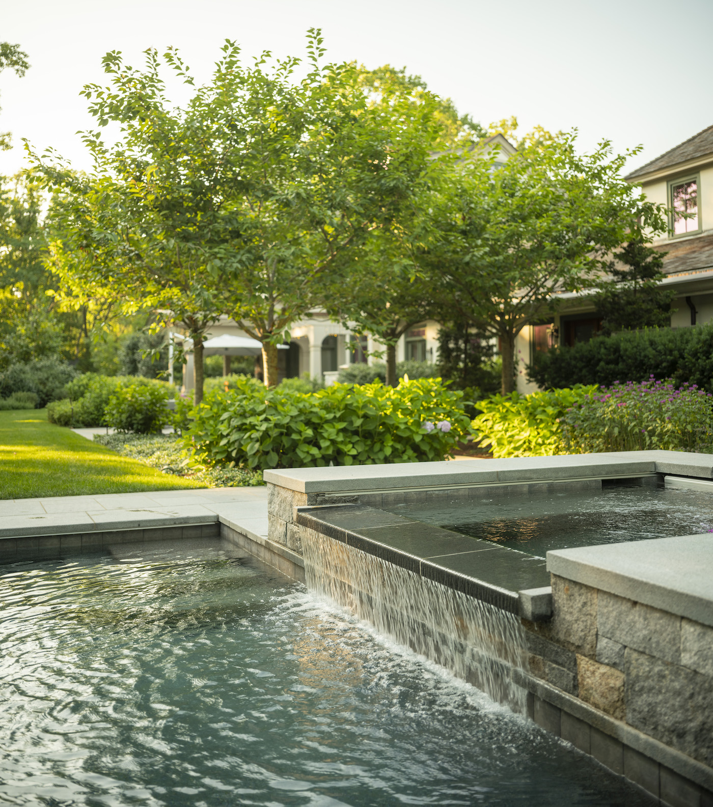 Landscape Creations, Gregory Lombardi Design, Wellesley, Pool, Spa