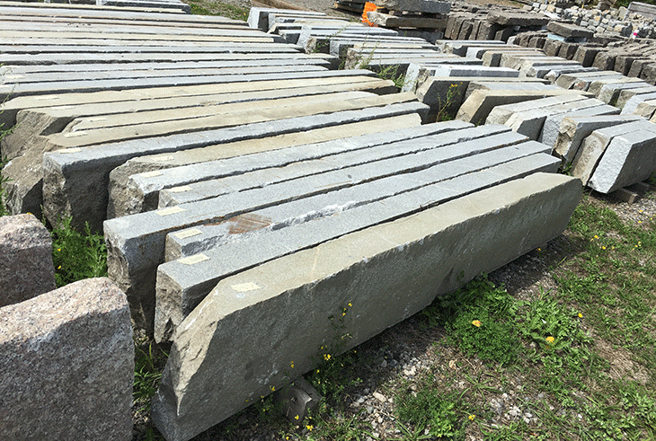 Reclaimed 1st Generation curbing 