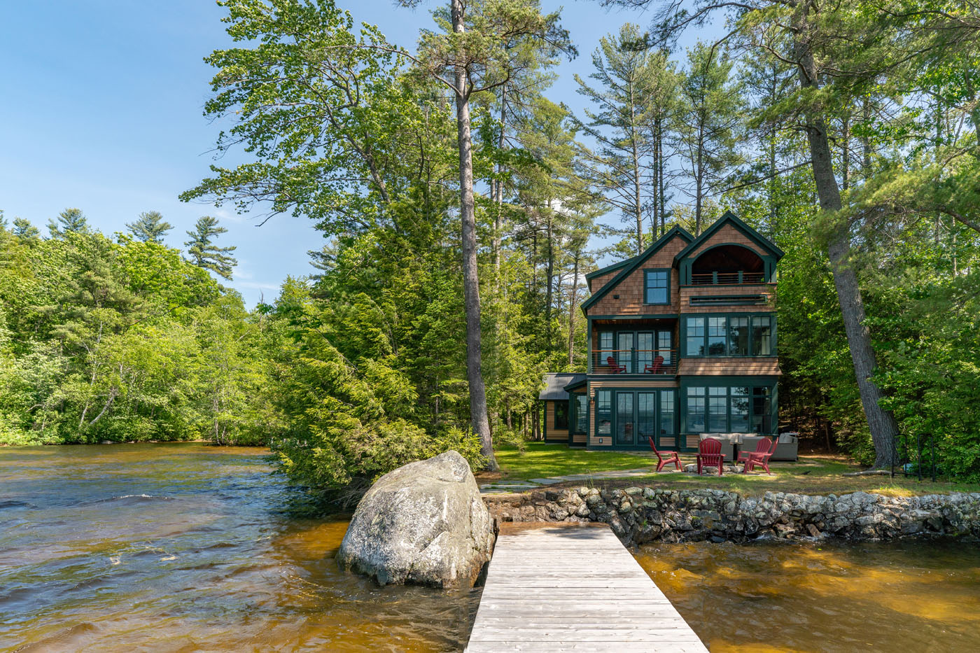Cummings Architecture + Interiors New Hampshire Lake House
