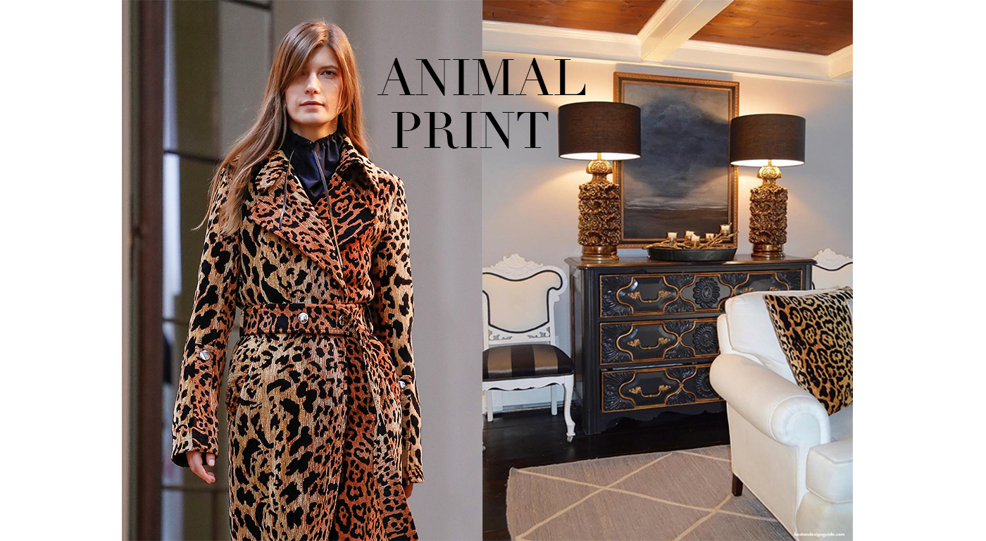 Fall Fashions in the Home, Animal Print