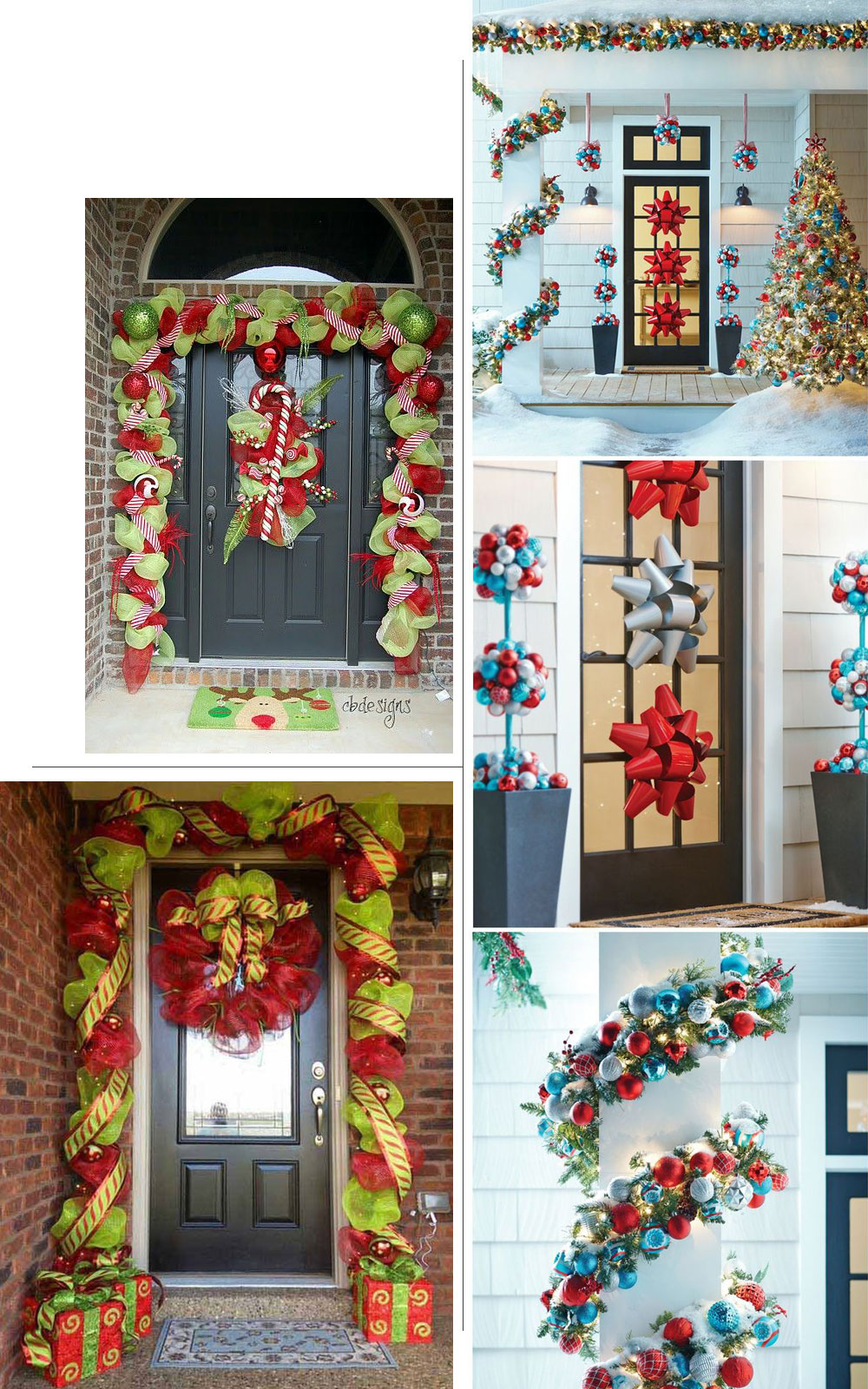 Holiday Home Decor Door