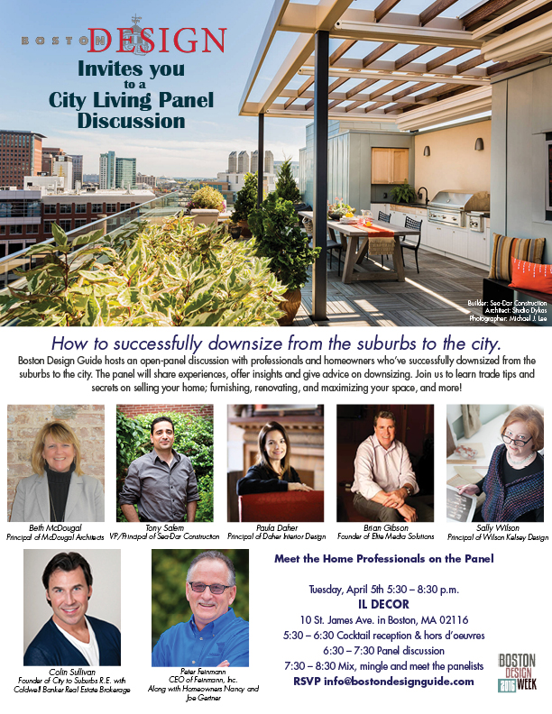 Boston Design Guide City Living Panel Discussion