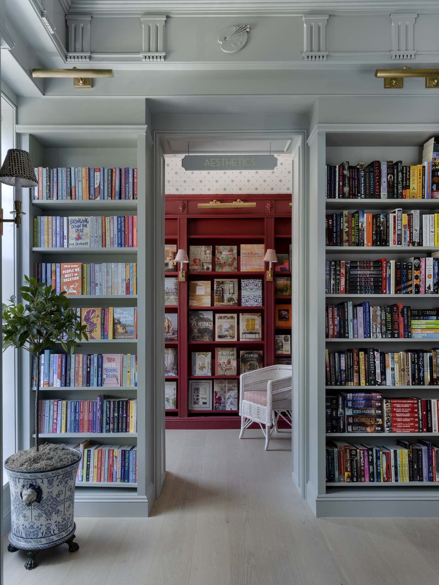 Pauli & Uribe Architects, Sarah Winchester Beacon Hill Books & Cafe, Bulfinch Awards, Sarah Winchester, Pauli & Uribe Architects