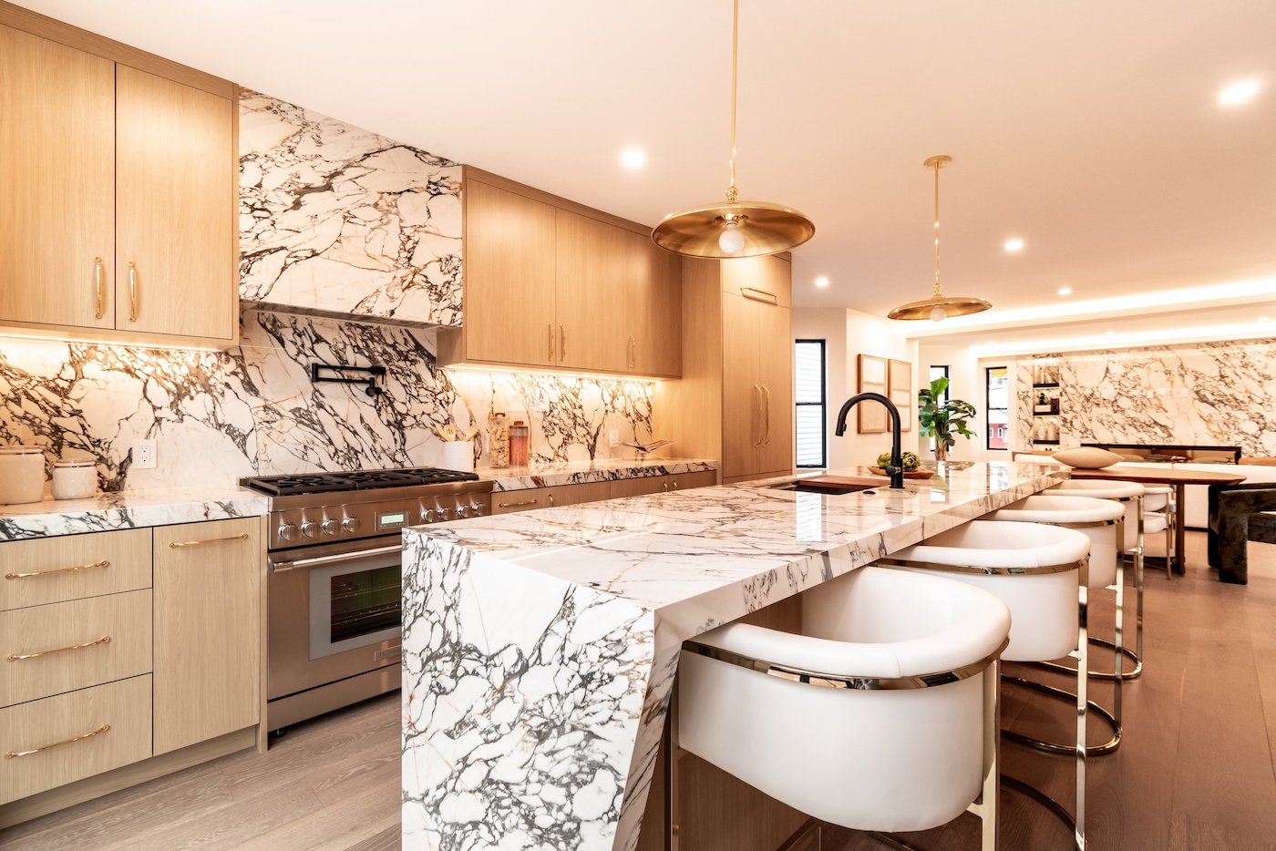First Class Marble and Granite, Porcelain Range Hood