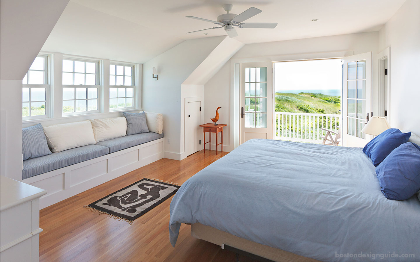 Breezy bedroom on the dunes