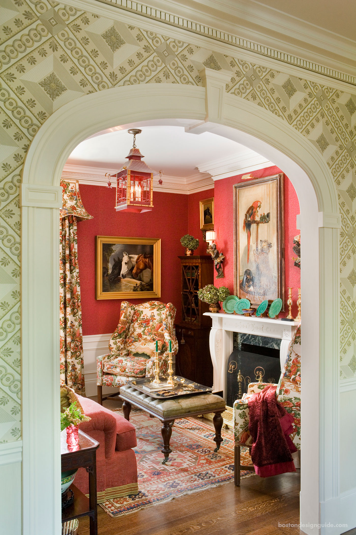 Classic living room by Anthony Catalfano Interiors