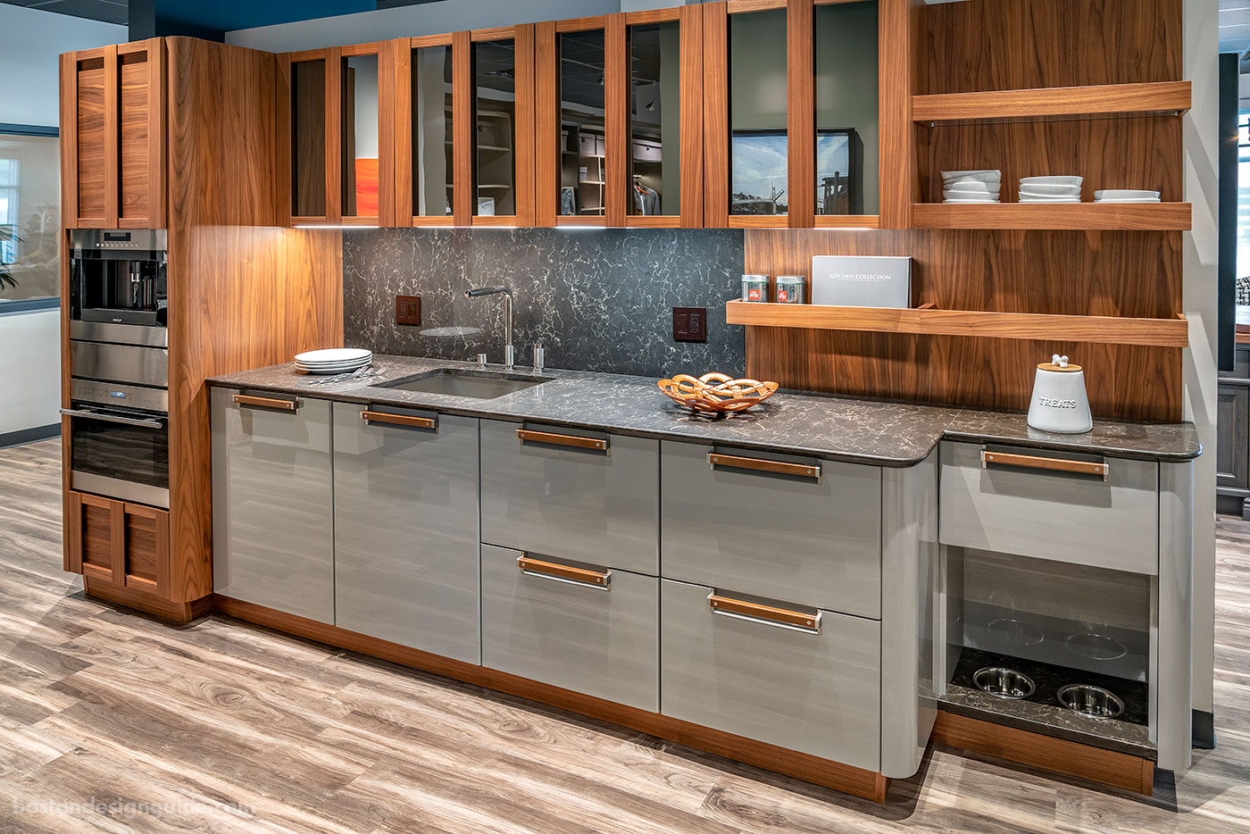 Interiology Design Studio Co. Custom Kitchen featuring Composit cabinetry