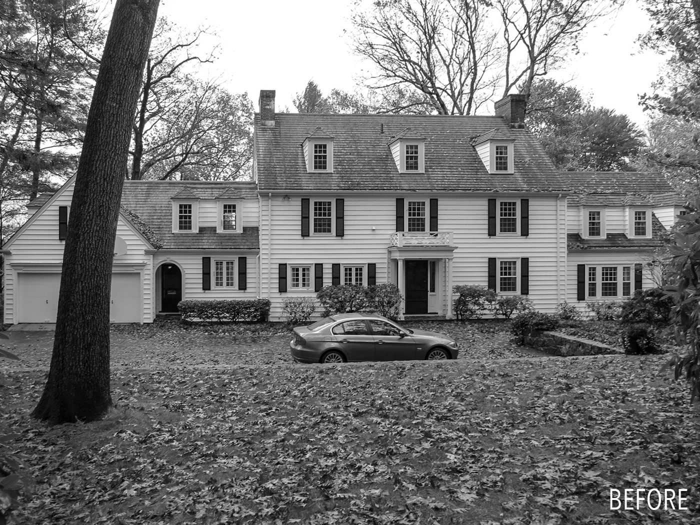 Colonial renovation and addition by Jan Gleysteen Architects, before