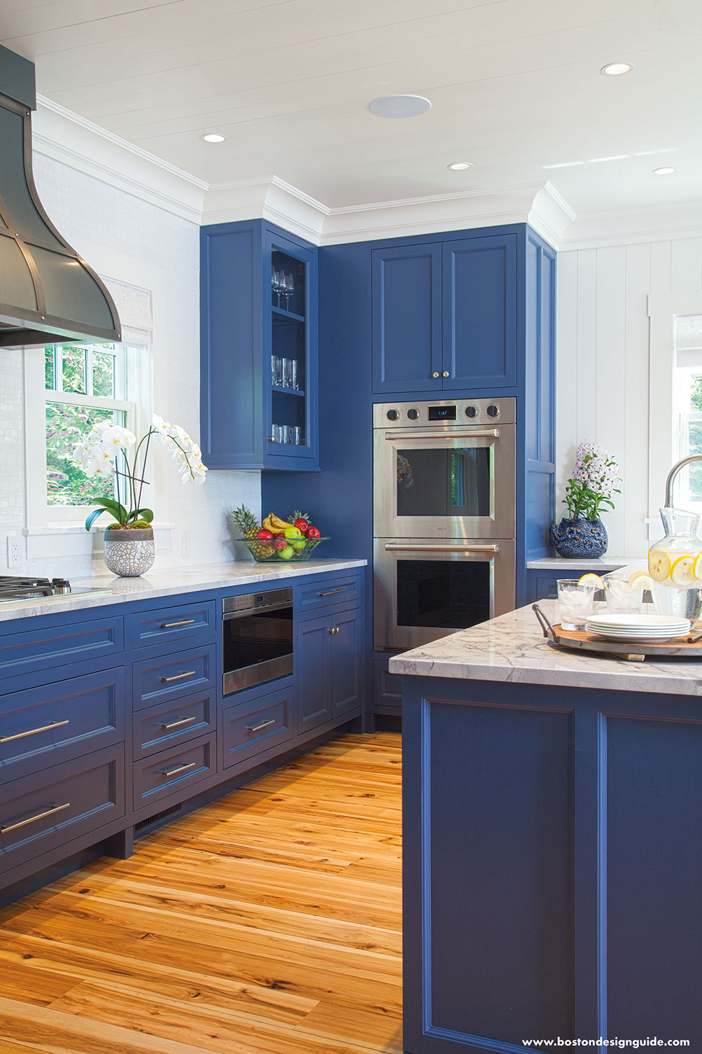 Blue kitchen