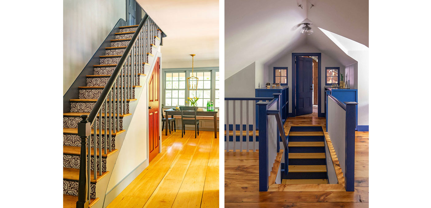 Stair solutions for a historic Federal Era renovation by Cummings Architects