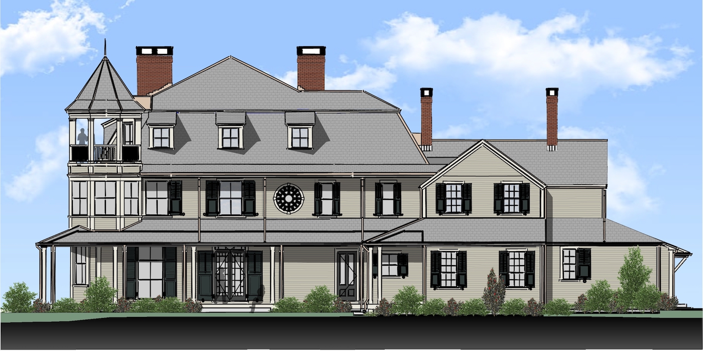 Wheelwright House, Cummings Architecture, Drawings and Elevations, Cohasset