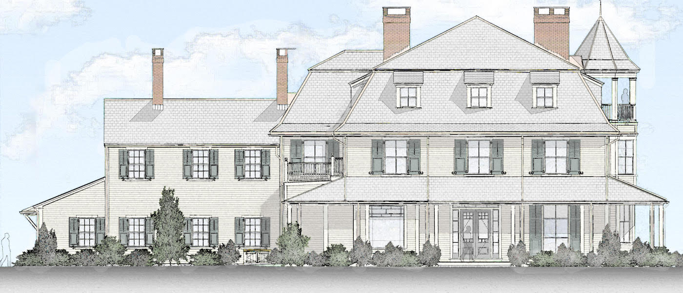 Wheelwright House, Cummings Architecture, Drawings and Elevations, Cohasset