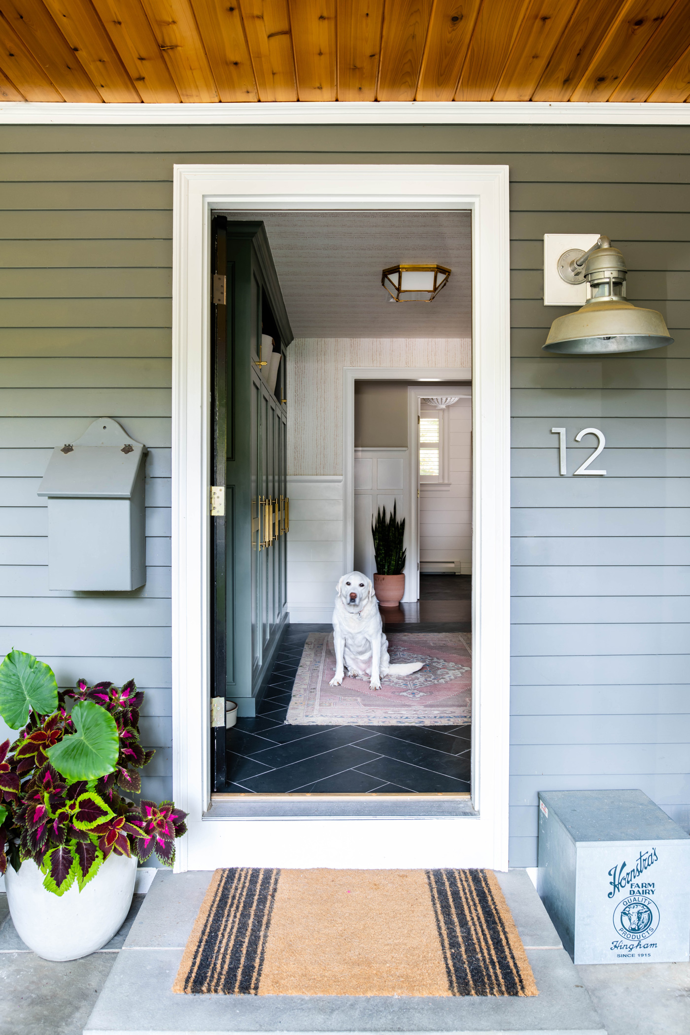 Jaime Moore designed mudroom