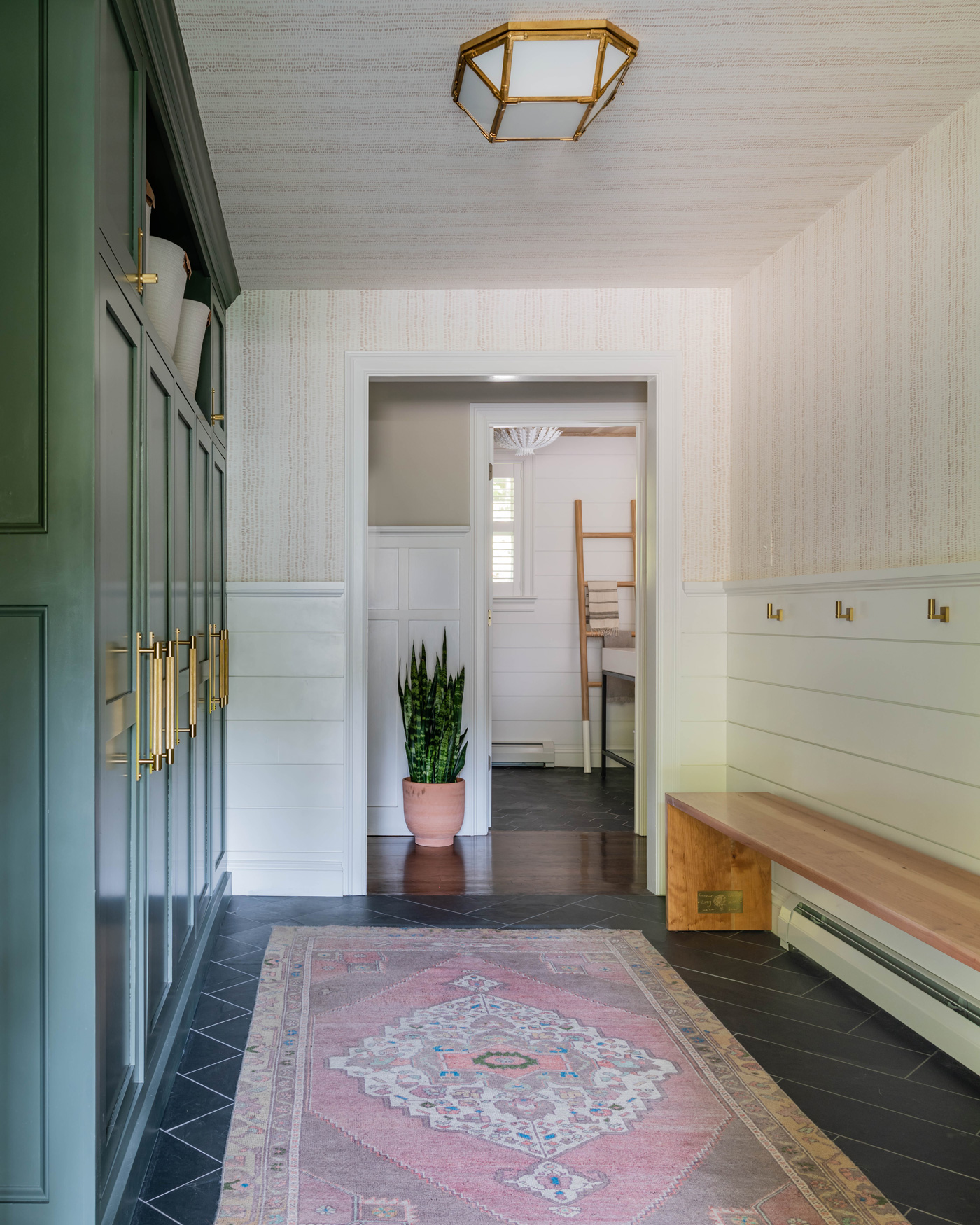 Redesigned mudroom