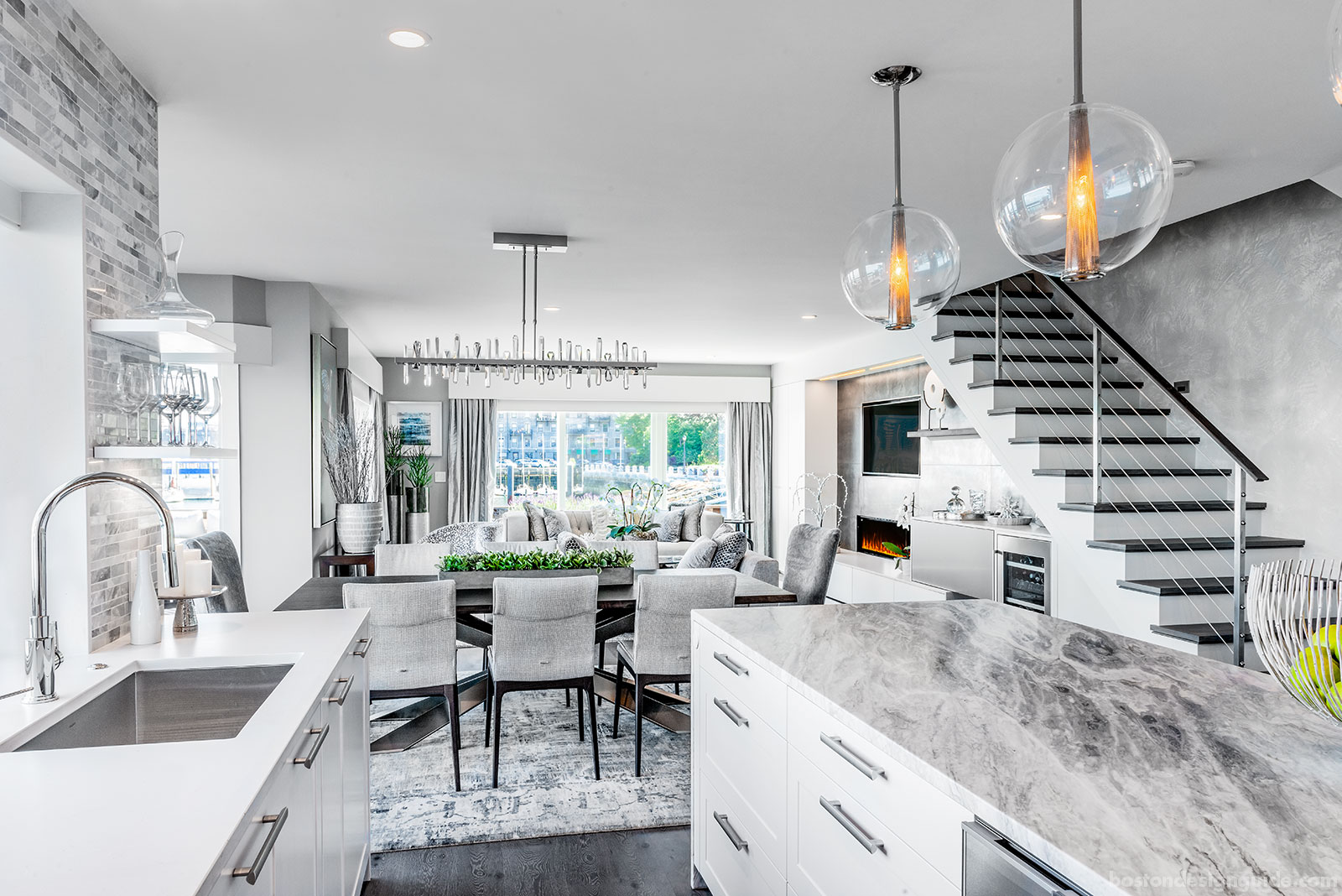 An Residential Makeover on Boston's Waterfront by Divine Design Center An Residential Makeover on Boston's Waterfront by Divine Design Center