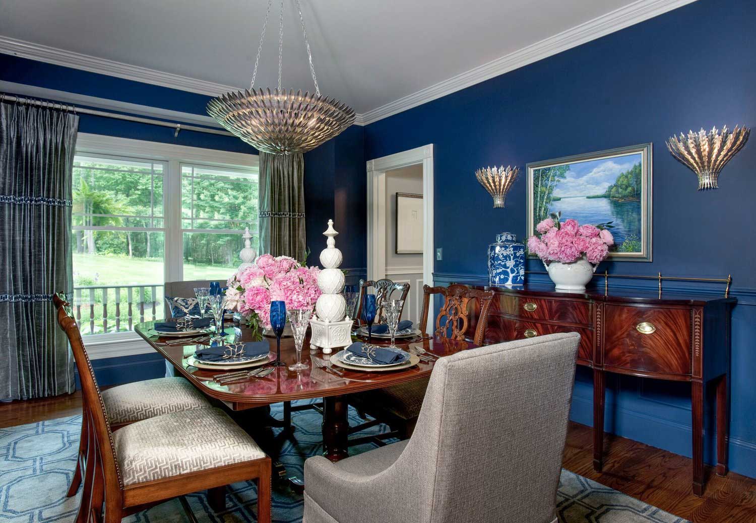 Dining room design by Boehm Graham Interior Design