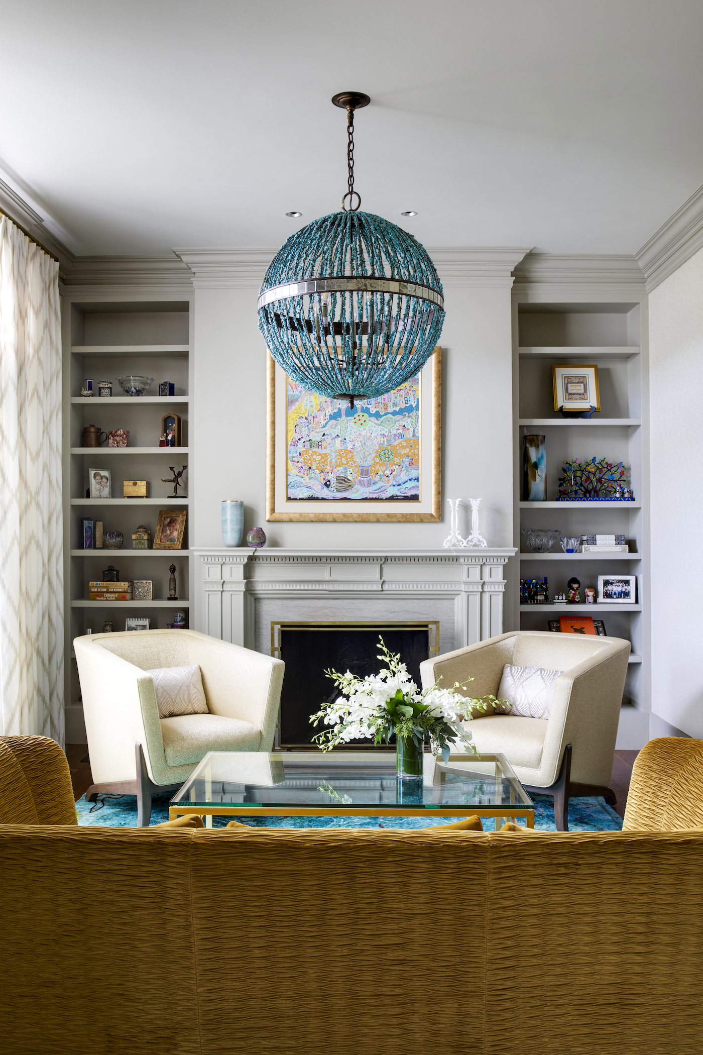 Benchmark Builders, Mayer + Associates, Greg Premru Photography, Sitting Room