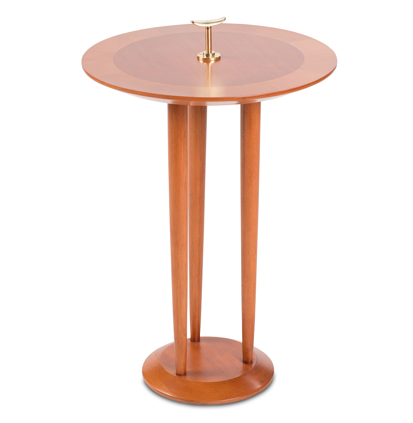 High-end side table designed by Boston interior designer