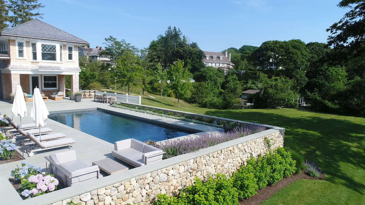Pool Design, Elevated Pool, Landscape Creations