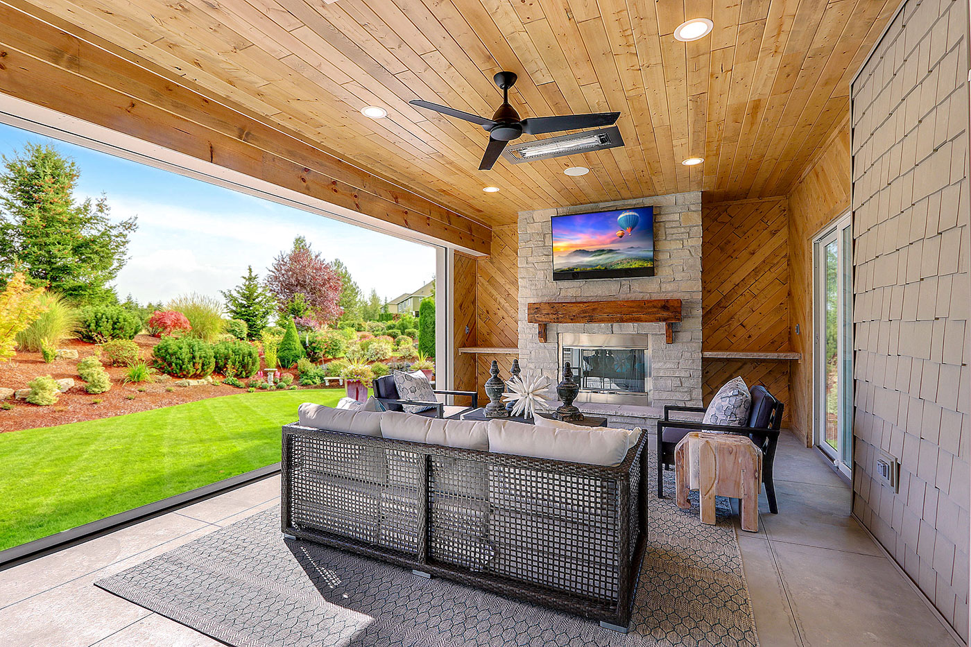 Home AV systems enhance outdoor living