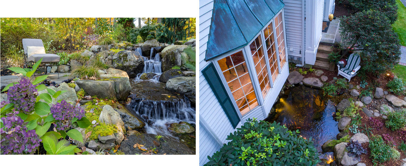 Residential Landscape Water Features by FallingWater Scapes