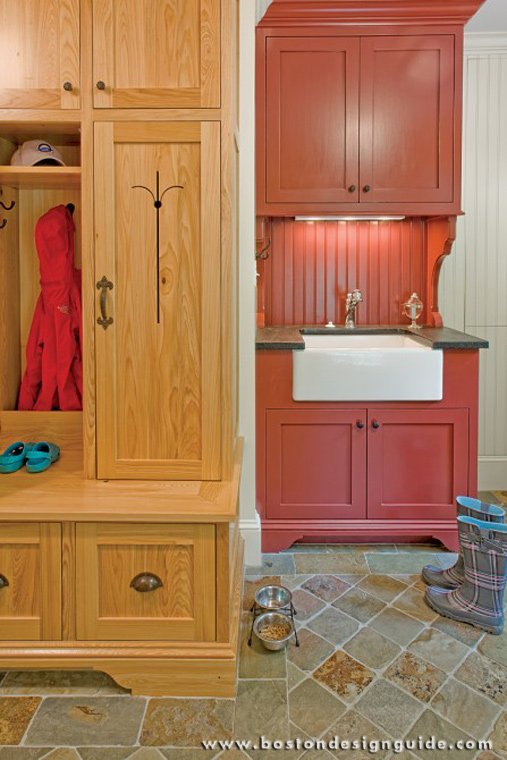 Mudroom custom cabinetry