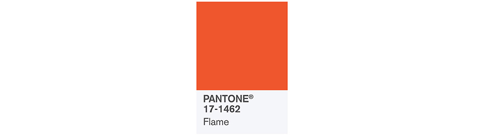 PANTONE Spring 2017 Fashion Color Report, Flame