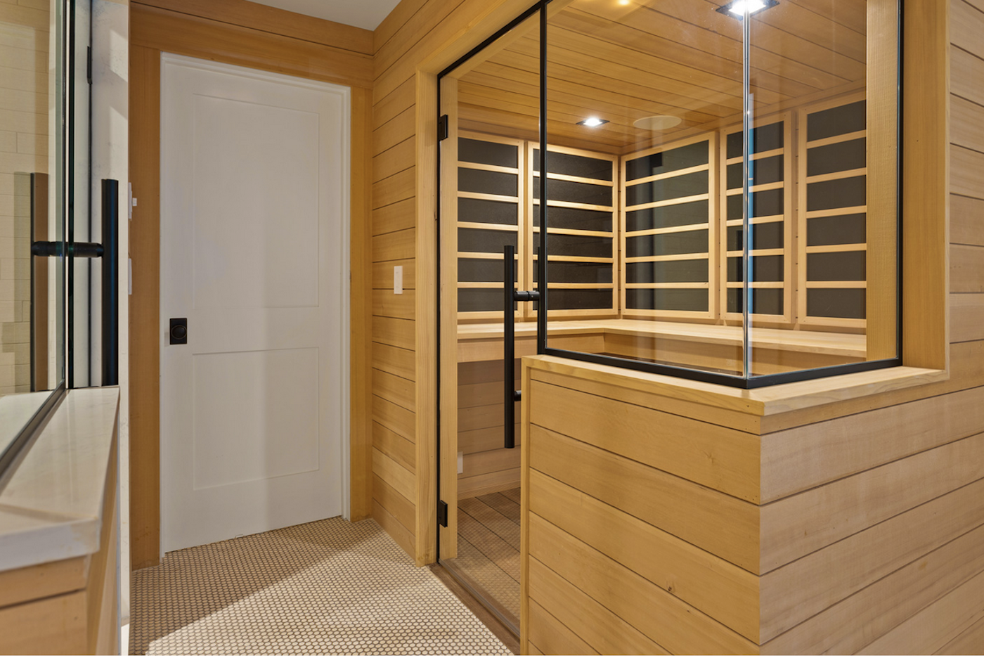 Gakidis and Stewart Sauna, Indoor Pool, Edward Glick, BluWater Photography