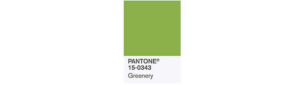 PANTONE Spring 2017 Fashion Color Report, Greenery