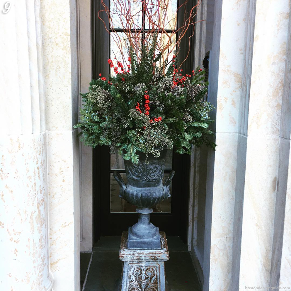 Home Planter Holiday Decor