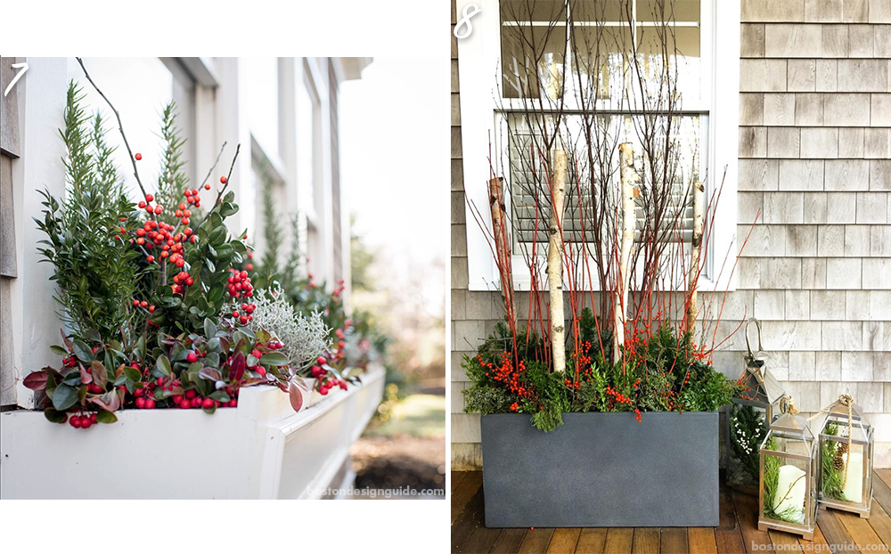 Home Planter Holiday Decor