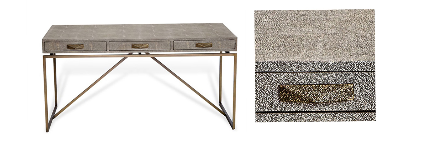 High-end shagreen furniture in Boston