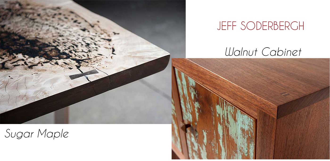 Hand-crafted sustainable furnishings by Jeff Soderbergh