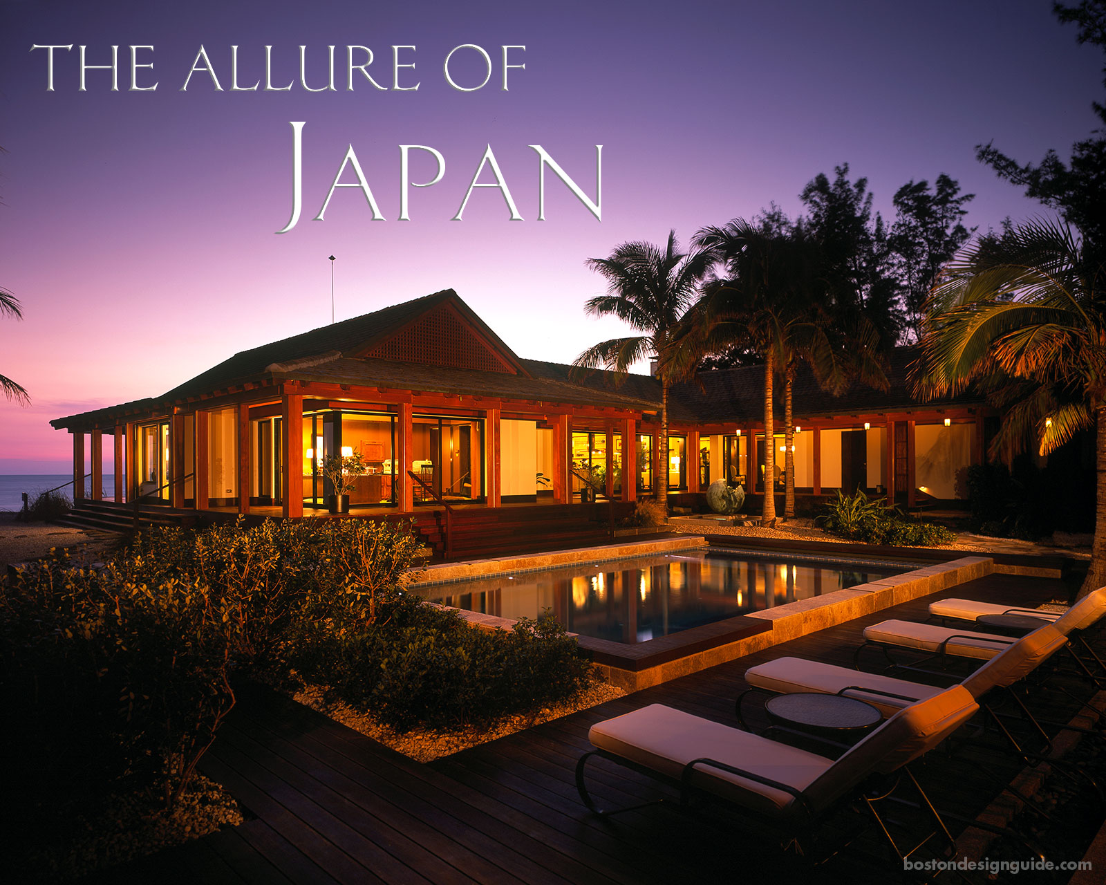 Architectural and landscape design inspired by Japan by ZEN Associates, Inc.