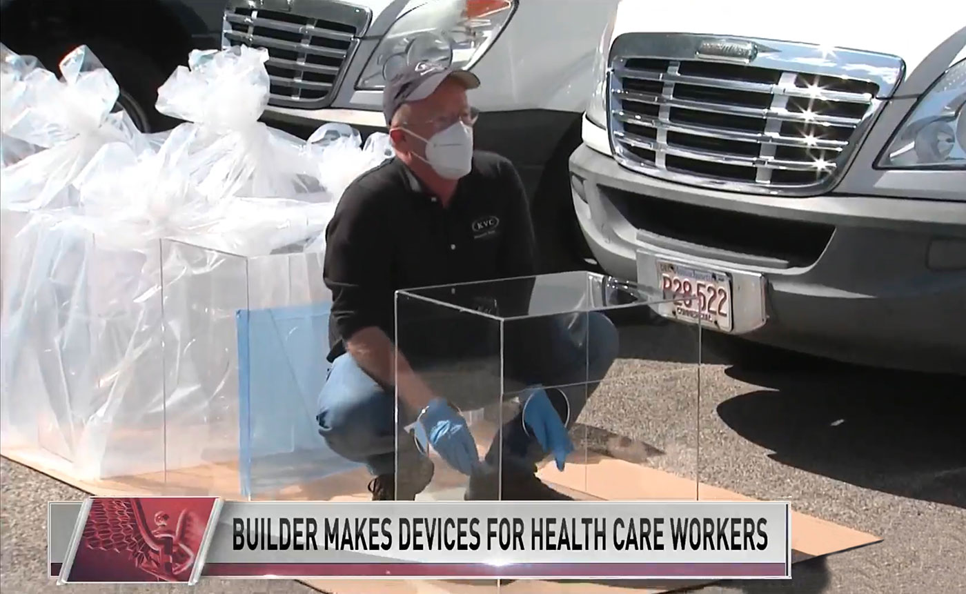 Massachusetts builders help prevent the spread of COVID-19 to Health Care Workers 