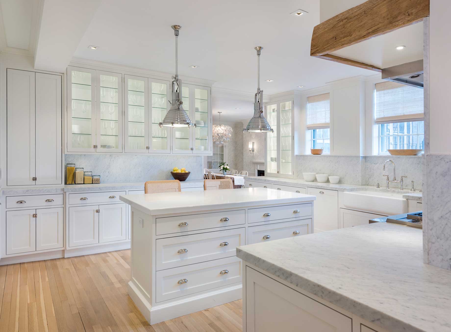 white kitchen