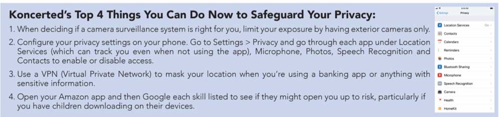 Top 4 Things you can do to protect your privacy right now, according to Koncerted LLC