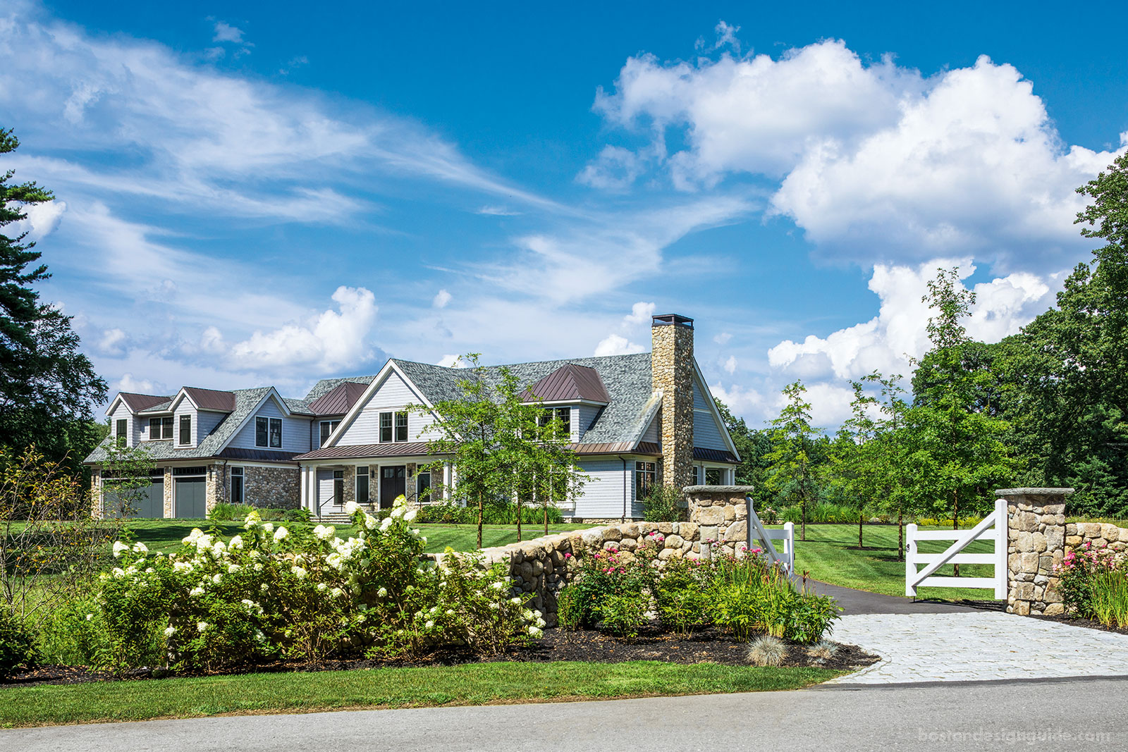 A New England escape designed for an equestrian 