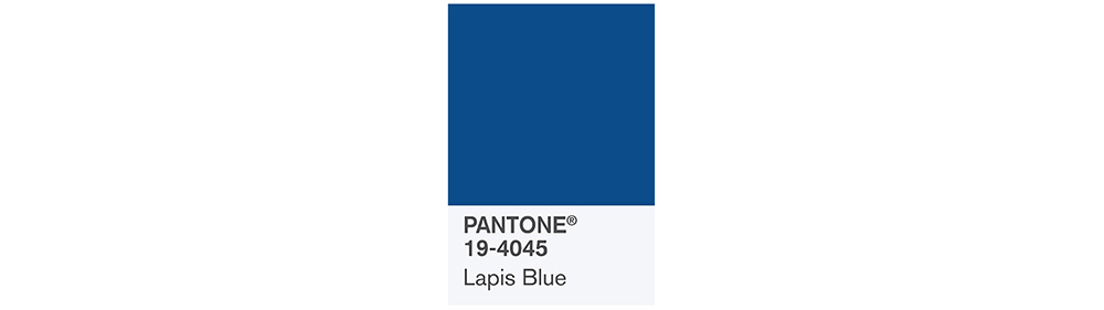 PANTONE Spring 2017 Fashion Color Report, Lapis Blue