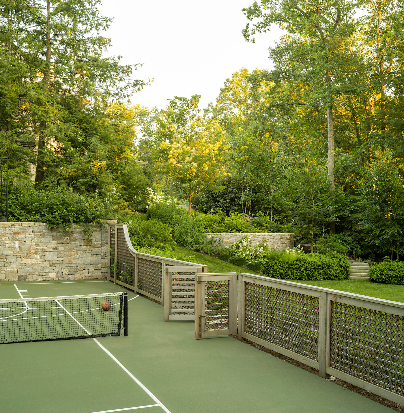 Landscape Creations, Gregory Lombardi Design, Wellesley, Sport Court