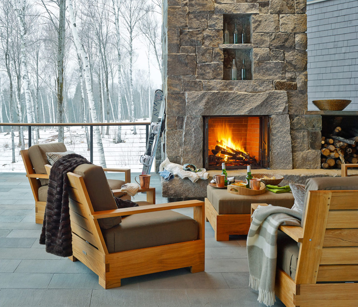 Ski House Living Room, Marcus Gleysteen, Jim Westphalen, Erica Michelsen