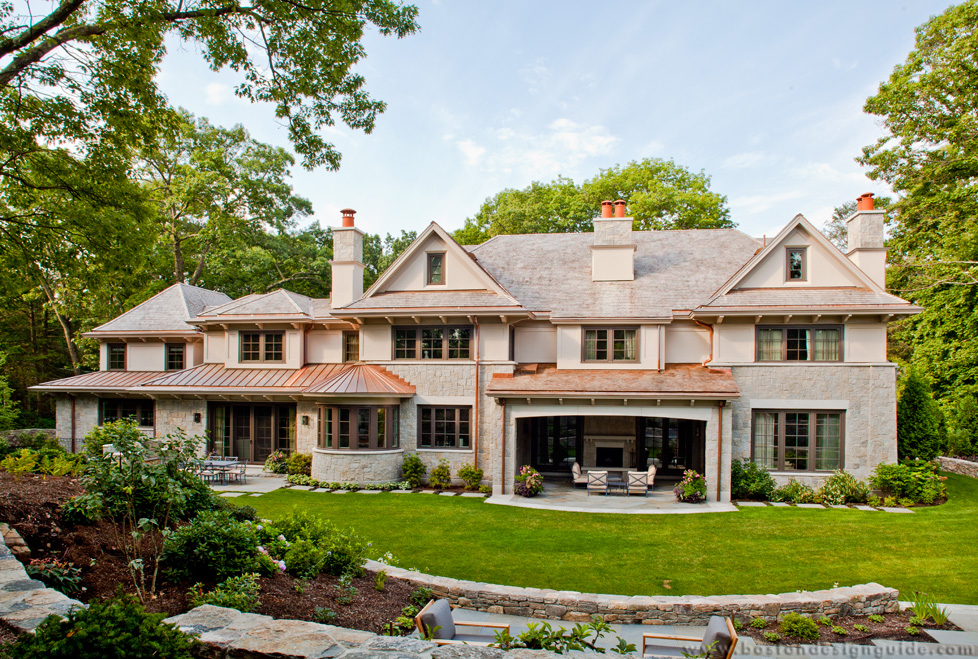Morehouse MacDonald and Associates; general contractor: The Lagasse Group; landscape architect Gregory Lombardi Design