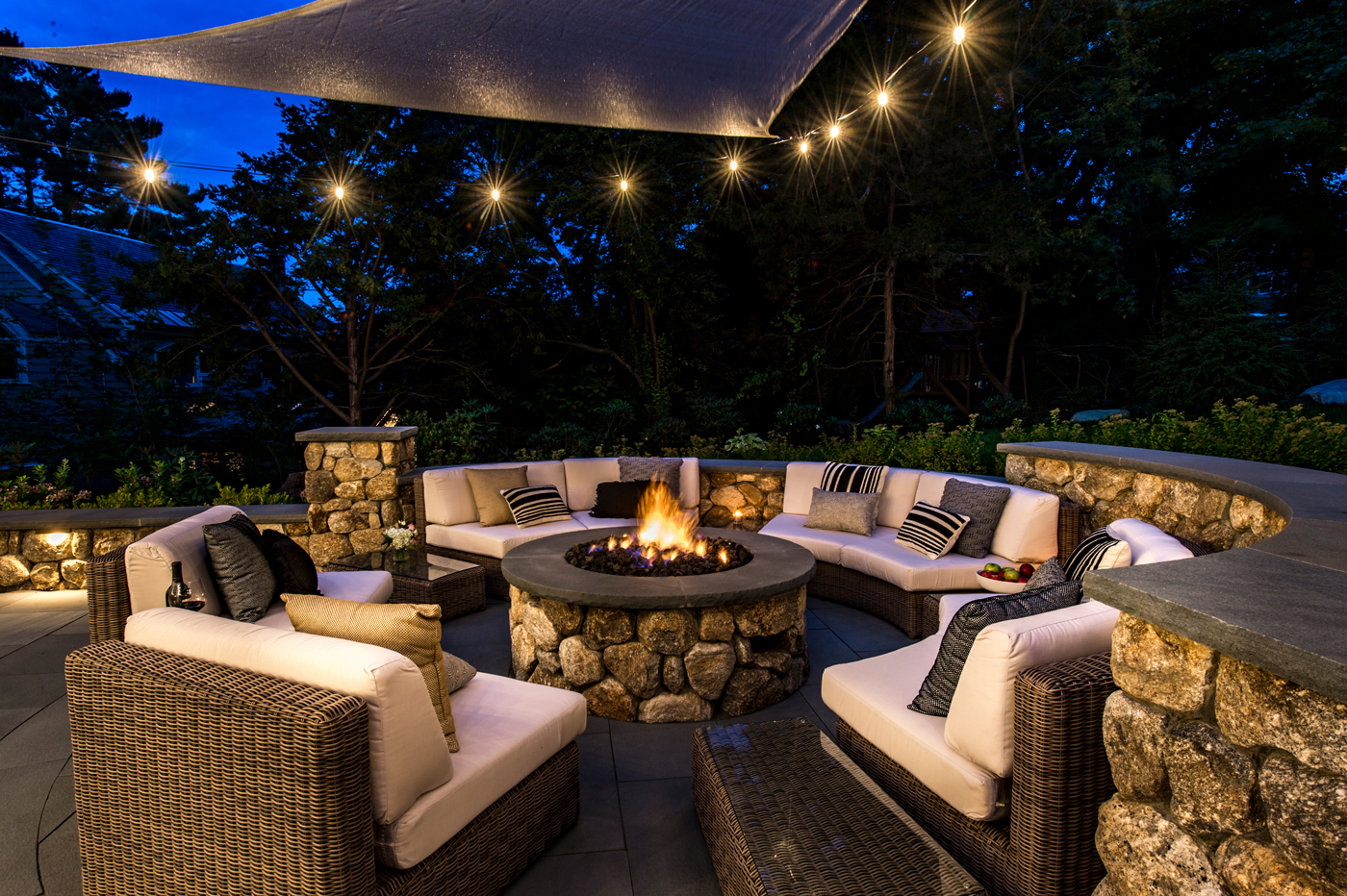 outdoor firepit