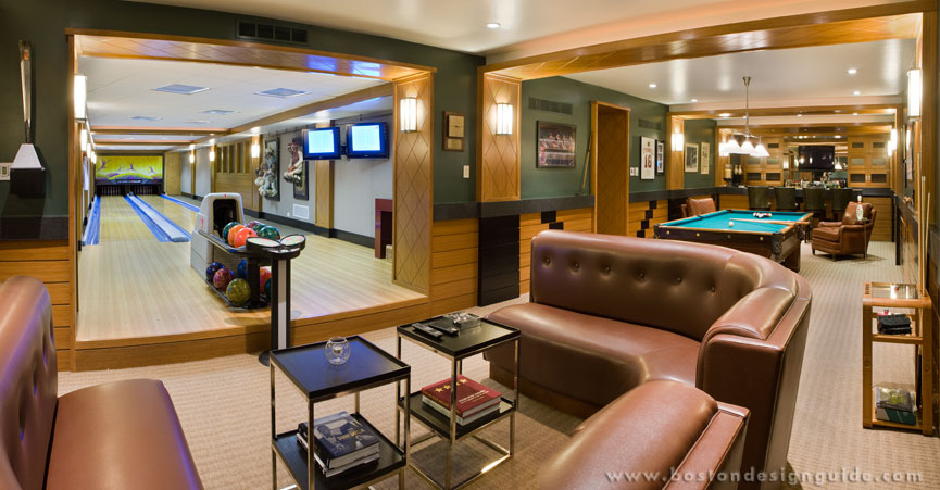 The Making of a Man Cave | Boston Design Guide