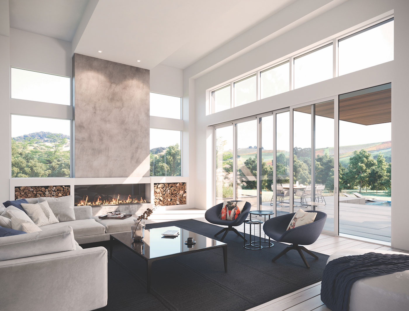 Custom, high-end windows: Signature Modern collection by Marvin