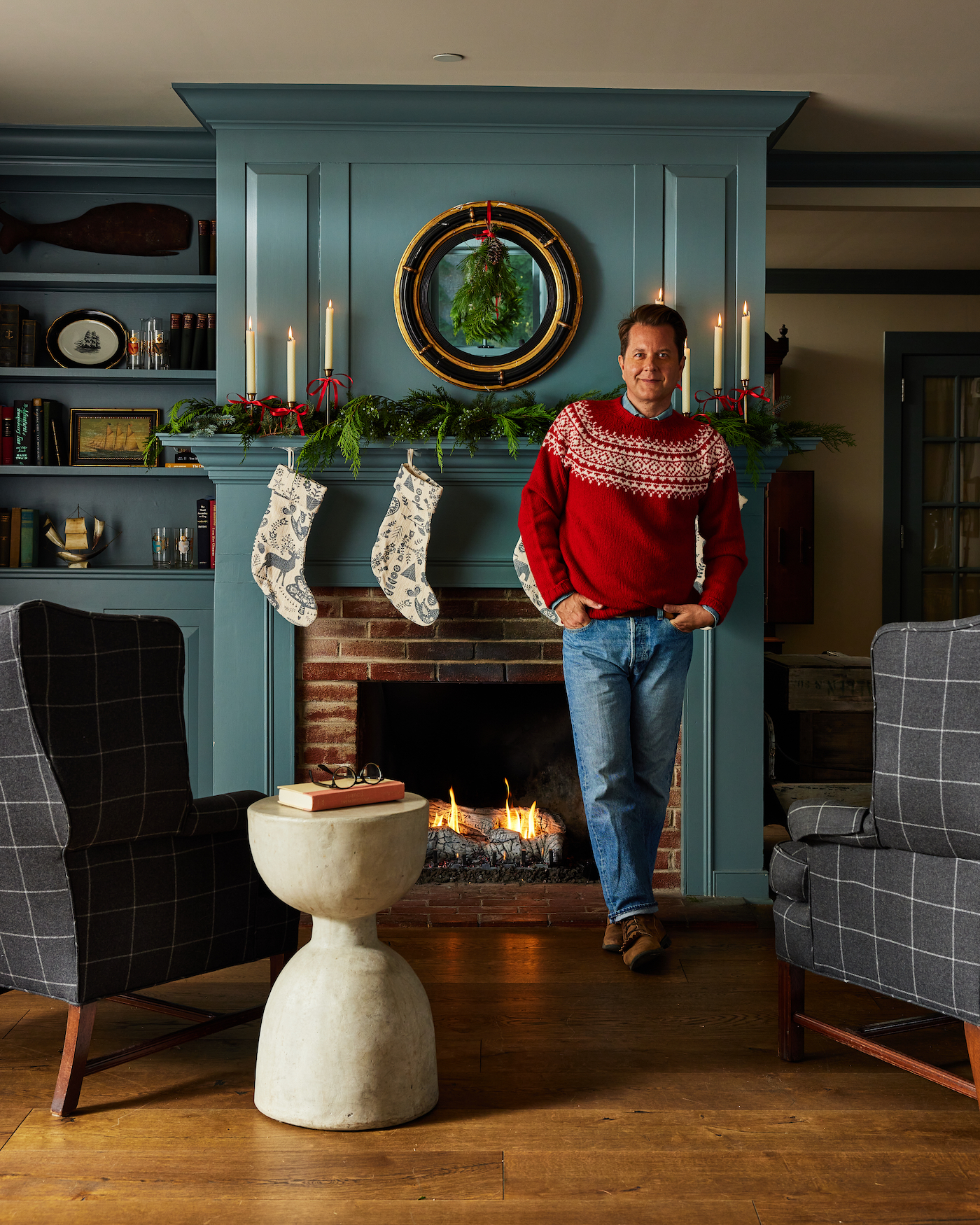 Nathan Turner, Holiday Magic, White Barn Inn, Maine, Auberge Resorts, Festive Decor, Holiday Interior Design