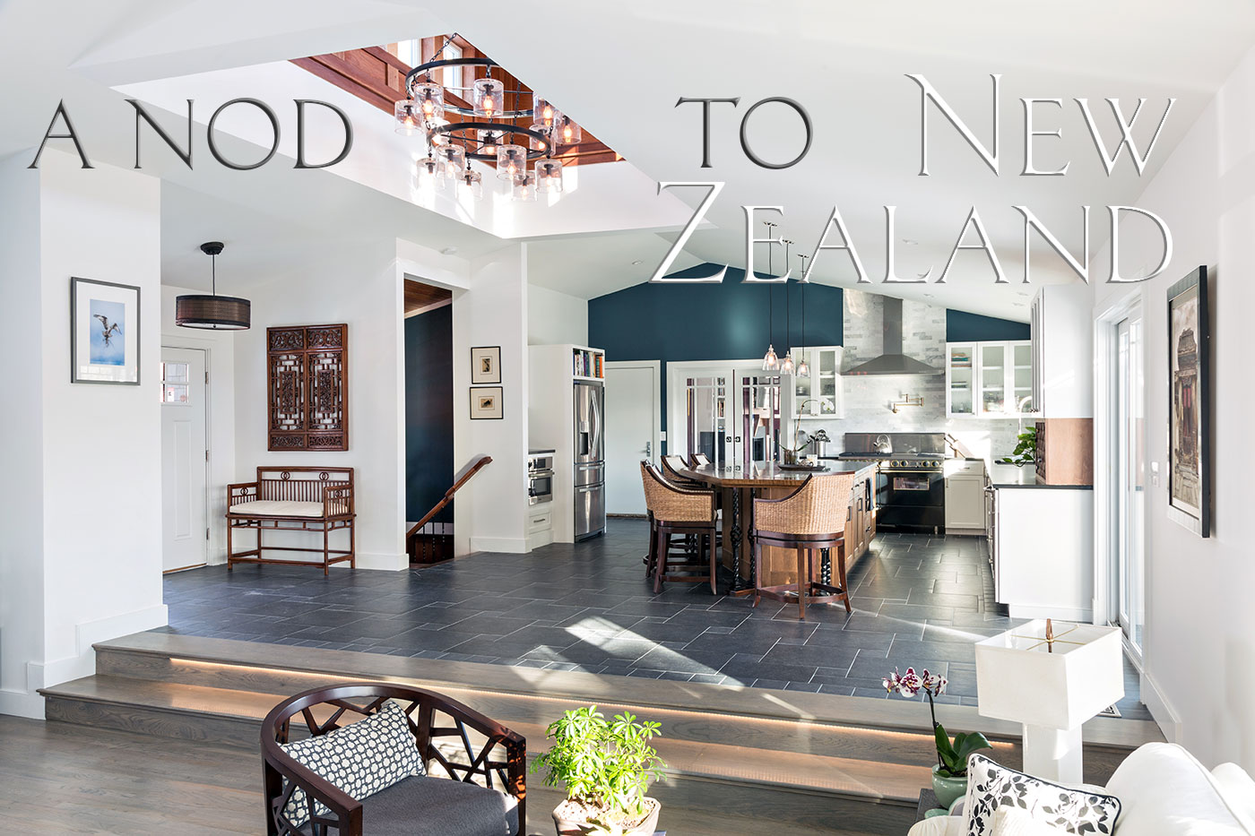 Home design inspired by New Zealand's Huka Lodge by Thomas J. O'Neill, Inc.