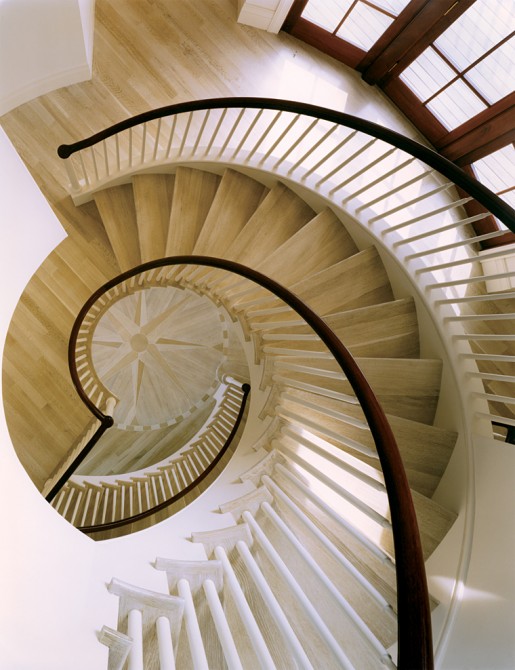 Stairway designed by Nicholaeff Architecture + Design and built by Rogers & Marney