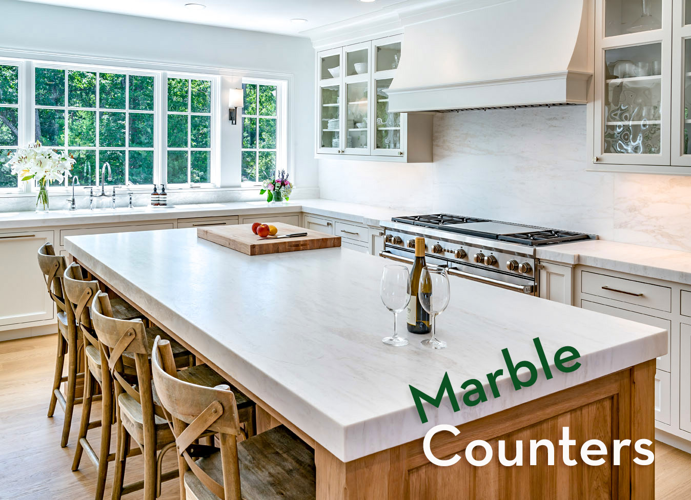 White Rhino Marble counter applications by Onyx Marble and Granite